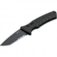 Автоматический складной нож Boker Strike Tanto All Black, сталь AUS-8, рукоять алюминий купить в Симферополе