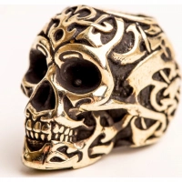 Бусина Triball Skull, мельхиор купить в Симферополе