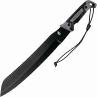 Мачете Gerber — Gator Golok Machete, сталь 65MN Carbon Steel Black Finish, рукоять ударопрочный пластик купить в Симферополе