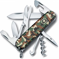 Нож перочинный Victorinox CLIMBER, сталь X55CrMo14, рукоять Cellidor®, камуфляж купить в Симферополе