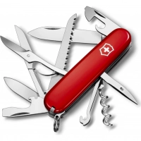 Нож перочинный Victorinox Huntsman, сталь X55CrMo14, рукоять Cellidor®, красный купить в Симферополе