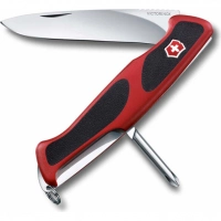 Нож перочинный Victorinox RangerGrip, сталь X50CrMoV15, рукоять нейлон, красно-чёрный купить в Симферополе