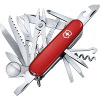 Нож перочинный Victorinox SwissChamp, сталь X55CrMo14, рукоять Cellidor®, красный купить в Симферополе