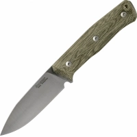 Нож с фиксированным клинком LionSteel B35, сталь Sleipner, рукоять Green canvas micarta купить в Симферополе