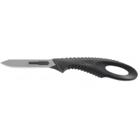 Нож с фиксированным клинком со сменными лезвиями CRKT P.D.K. (Precision Disposable Knife Kit) Black, сталь 420J2, рукоять пластик купить в Симферополе