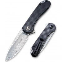 Складной нож CIVIVI Elementum, сталь Damascus, Black G10/Carbon купить в Симферополе