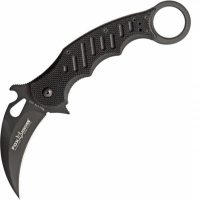 Складной нож Fox Karambit, сталь N690, рукоять стеклотекстолит G-10, чёрный купить в Симферополе