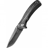 Складной нож Starter KERSHAW 1301BW, сталь 4Cr14 с покрытием BlackWash™, рукоять нержавеющая сталь купить в Симферополе