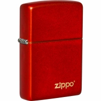 Зажигалка Classic Metallic Red ZIPPO с логотипом Zippo купить в Симферополе