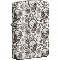 Зажигалка Skeleton Glow in the Dark Green ZIPPO купить в Симферополе