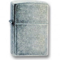 Зажигалка ZIPPO Antique Silver Plate, латунь с покрытием ™Plate, серебристый, матовая, 36х12×56 мм купить в Симферополе