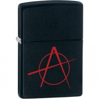 Зажигалка ZIPPO Classic А с покрытием Black Matte, латунь/сталь, чёрная, матовая, 36x12x56 мм купить в Симферополе