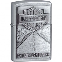 Зажигалка ZIPPO Harley-Davidson® Легенда, с покрытием Street Chrome™ купить в Симферополе