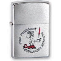 Зажигалка ZIPPO Мальчик, латунь с покрытием Brushed Chrome, серебристый, матовая, 36х12×56 мм купить в Симферополе