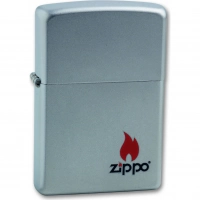 Зажигалка ZIPPO Satin Chrome, латунь с ник.-хром. покрыт., серебр., матовая, 36х56х12 мм купить в Симферополе